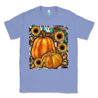 Colony Blue sunflowers, pumpkin, cowhide, serape Classic Tee - JahusDesignShop