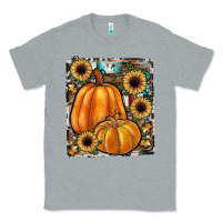 Heather Grey sunflowers, pumpkin, cowhide, serape Classic Tee - JahusDesignShop