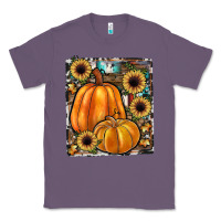 Lavender sunflowers, pumpkin, cowhide, serape Classic Tee - JahusDesignShop
