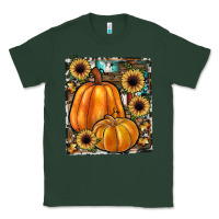Sports Green sunflowers, pumpkin, cowhide, serape Classic Tee - JahusDesignShop