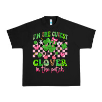 Black i'm the cutest clover in the patch Urban Heavy Tee - Artiststas