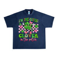 Navy i'm the cutest clover in the patch Urban Heavy Tee - Artiststas