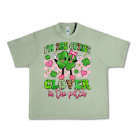 Oil Green i'm the cutest clover in the patch Urban Heavy Tee - Artiststas