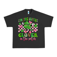 Pigment Black i'm the cutest clover in the patch Urban Heavy Tee - Artiststas