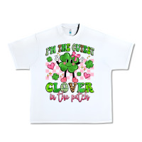 White i'm the cutest clover in the patch Urban Heavy Tee - Artiststas