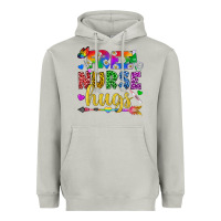 Moon Dust Free Nurse Hugs Pride LGBTQ+ Heavyweight Hoodie - BundleAndBundleShop