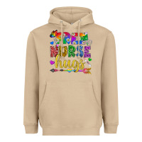 Mushroom Free Nurse Hugs Pride LGBTQ+ Heavyweight Hoodie - BundleAndBundleShop