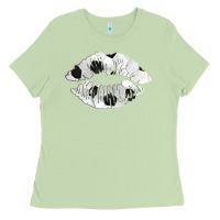 Matcha soccer lips Ladies Tee - AdoDesignShop