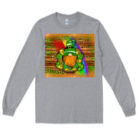 Heather Grey st patricks gnomes rainbow Long Sleeve Tee - Artiststas