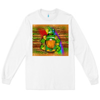 White st patricks gnomes rainbow Long Sleeve Tee - Artiststas