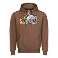 Chestnut true story easter Zipper Hoodie - MaliasSmallBusiness
