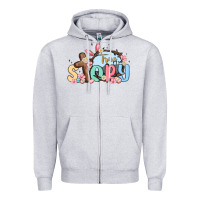 Heather Grey true story easter Zipper Hoodie - MaliasSmallBusiness