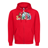 Red true story easter Zipper Hoodie - MaliasSmallBusiness