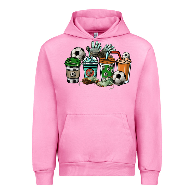 Soccer Coffee Cups Urban Hoodie by HowdyJamesFarm | Teevron