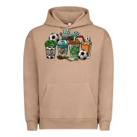 Pigment Burro Soccer coffee cups Urban Hoodie - HowdyJamesFarm