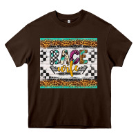 Chocolate Brown race wife Heavy Core Tee - Artiststas