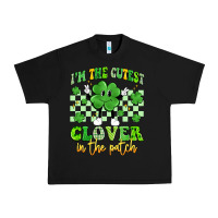 Black i'm the cutest clover in the patch artiststas Urban Heavy Tee - Artiststas
