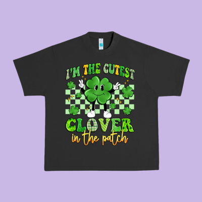 I'm The Cutest Clover In The Patch Artiststas Urban Heavy Tee Designed By Artiststas