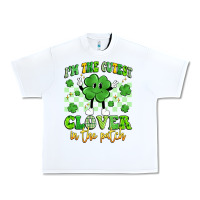 White i'm the cutest clover in the patch artiststas Urban Heavy Tee - Artiststas