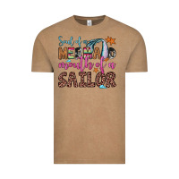 Vintage Coffee soul of a mermaid mouth of a sailor Vintage Tee - JahusDesignShop