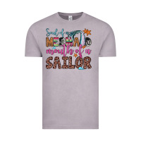 Vintage Zinc soul of a mermaid mouth of a sailor Vintage Tee - JahusDesignShop