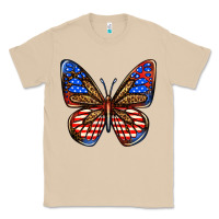 Mushroom 4th of july butterfly Classic Tee - BundleAndBundleShop