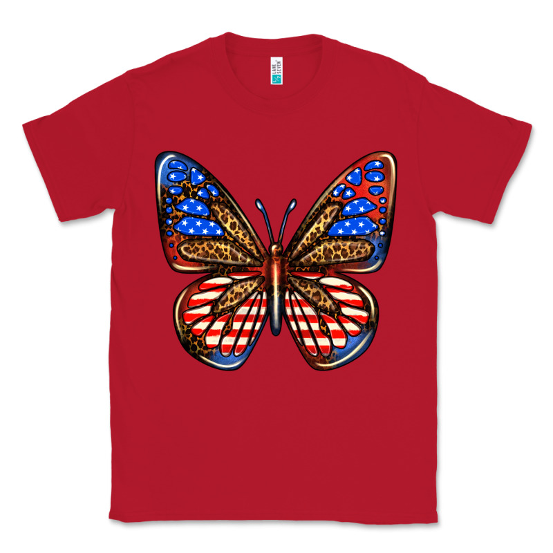 4th Of July Butterfly Classic Tee by BundleAndBundleShop | Teevron