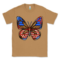 Toasted Coconut 4th of july butterfly Classic Tee - BundleAndBundleShop