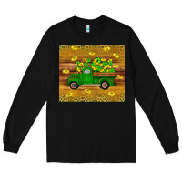 Black St Patricks day truck Long Sleeve Tee - Artiststas