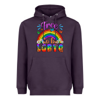 Plum Western Free To Be Lgbtq Heavyweight Hoodie - BundleAndBundleShop