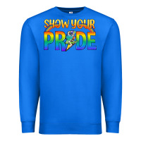 True Royal Lgbtq Show Your Pride With Rainbow Premium Sweatshirt - BundleAndBundleShop
