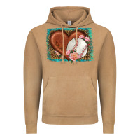 Vintage Camel western leopard baseball heart Vintage Hoodie - HRA Design Shop