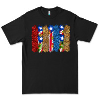 Black puerto rico republic brushstrokes Premium Tee - RanaPortraitStore
