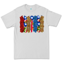 Dove Grey puerto rico republic brushstrokes Premium Tee - RanaPortraitStore