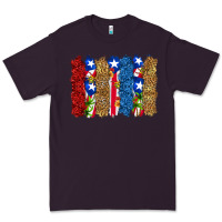 Plum puerto rico republic brushstrokes Premium Tee - RanaPortraitStore