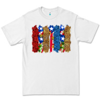 White puerto rico republic brushstrokes Premium Tee - RanaPortraitStore