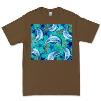 Cacao dolphin tumbler Premium Tee - BarkalooDesign