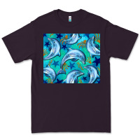 Plum dolphin tumbler Premium Tee - BarkalooDesign