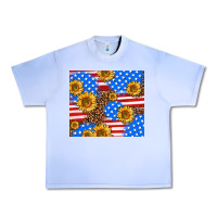 Grape Ice basic sunflower and leopard Urban Heavy Tee - AdoDesignShop