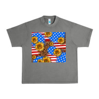 Tornado basic sunflower and leopard Urban Heavy Tee - AdoDesignShop