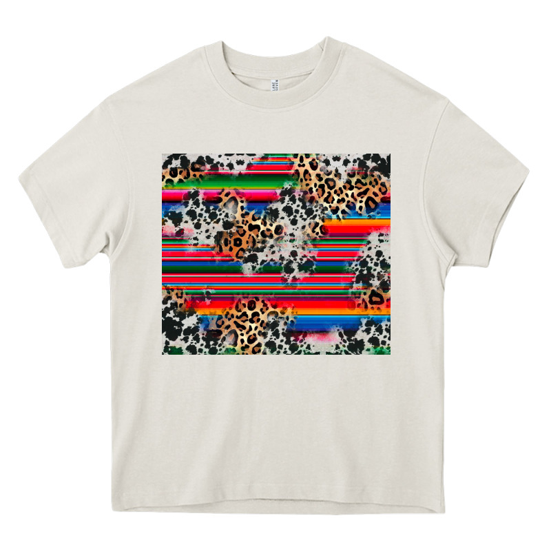 Cowhide Leopard Serape Heavy Core Tee by RanaPortraitStore | Teevron