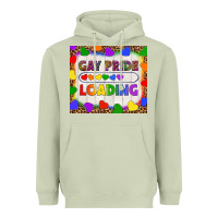 Matcha Gay Pride Loading LGBTQ Tumbler Heavyweight Hoodie - BundleAndBundleShop