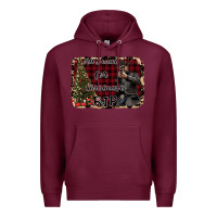 Burgundy All I want for Christmas is RIP Premium Hoodie - Bettercallsaul