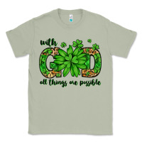Matcha With god all things are possible St. Patrick's Day Classic Tee - LillyAllenDesigns