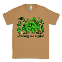 Toasted Coconut With god all things are possible St. Patrick's Day Classic Tee - LillyAllenDesigns