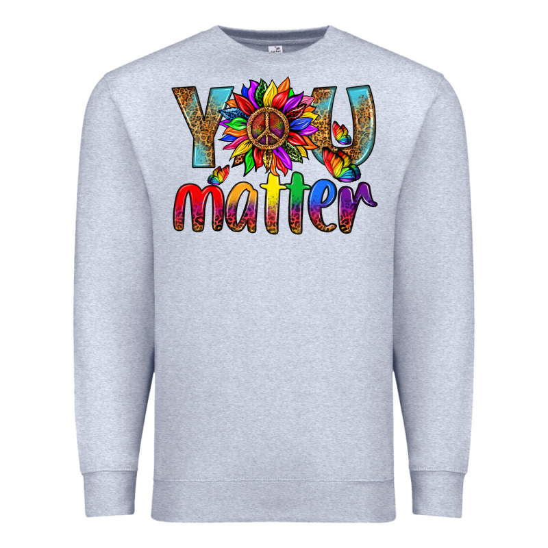 Lgbtq You Matter With Leopard Premium Sweatshirt by BundleAndBundleShop | Teevron