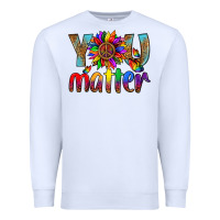 White Lgbtq You Matter With Leopard Premium Sweatshirt - BundleAndBundleShop