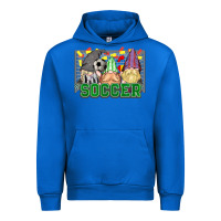 Cobalt soccer gnomies Urban Hoodie - HowdyJamesFarm