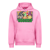 Fuchsia Pink soccer gnomies Urban Hoodie - HowdyJamesFarm