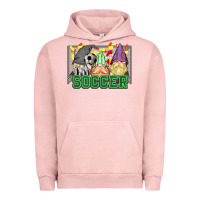 Pigment Salmon soccer gnomies Urban Hoodie - HowdyJamesFarm